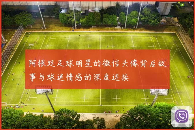 阿根廷足球明星的微信头像背后故事与球迷情感的深度连接
