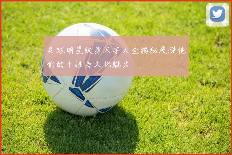 足球明星纹身汉字大全揭秘展现他们的个性与文化魅力